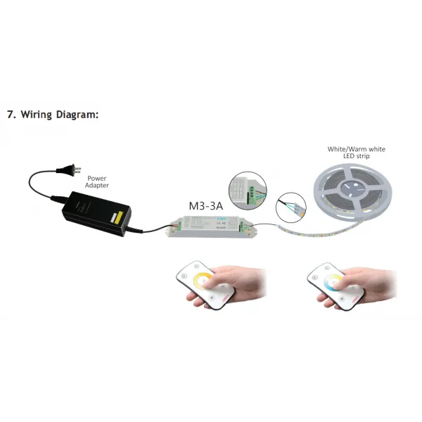 CT Remote Control 433MHz RF CR2032 M5  LTECH Remote Control